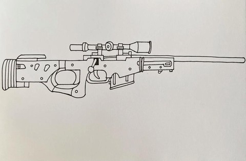 绝地求生awm怎么画[图1]