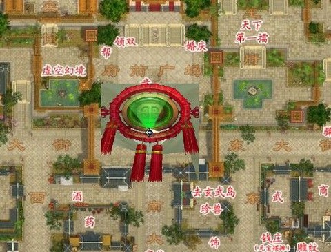 天龙八部怎么打开地图