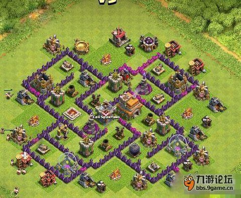 部落冲突玲珑怎么放