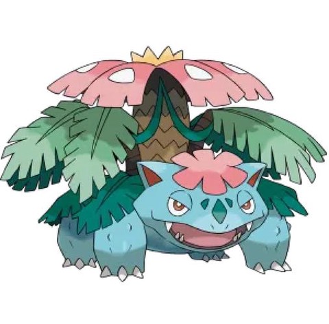 神奇宝贝怎么画妙蛙花