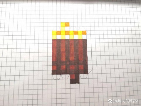 我的世界中火把怎么做
